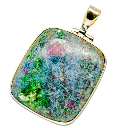 Ruby Fuchsite Pendants handcrafted by Ana Silver Co - PD759607