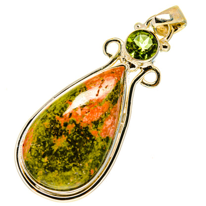 Unakite Pendants handcrafted by Ana Silver Co - PD759612