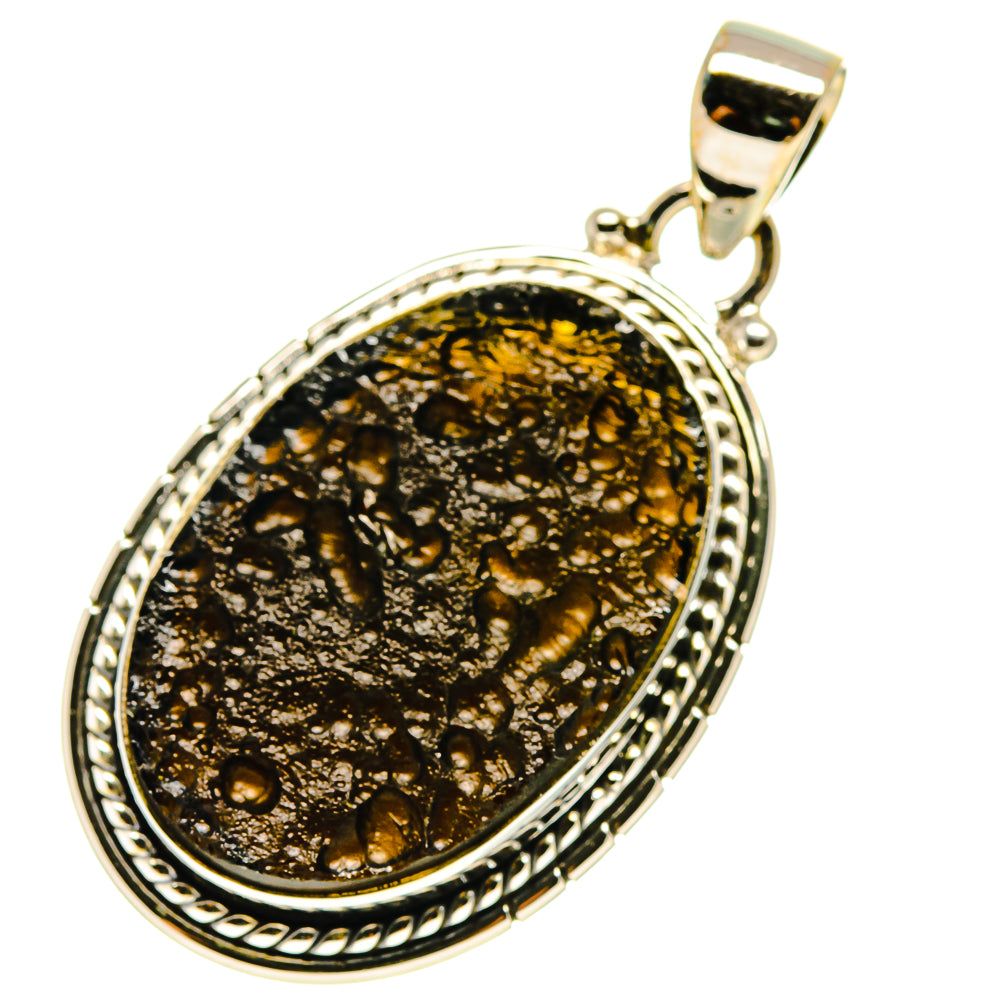 Tektite Pendants handcrafted by Ana Silver Co - PD759613