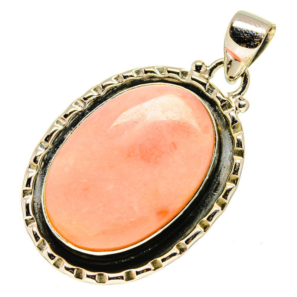 Pink Opal Pendants handcrafted by Ana Silver Co - PD759616