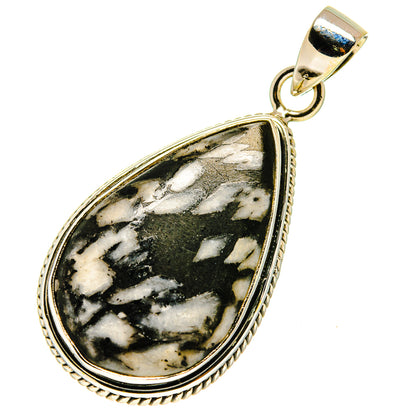 Pinolith Jasper Pendants handcrafted by Ana Silver Co - PD759618 - Photo 2