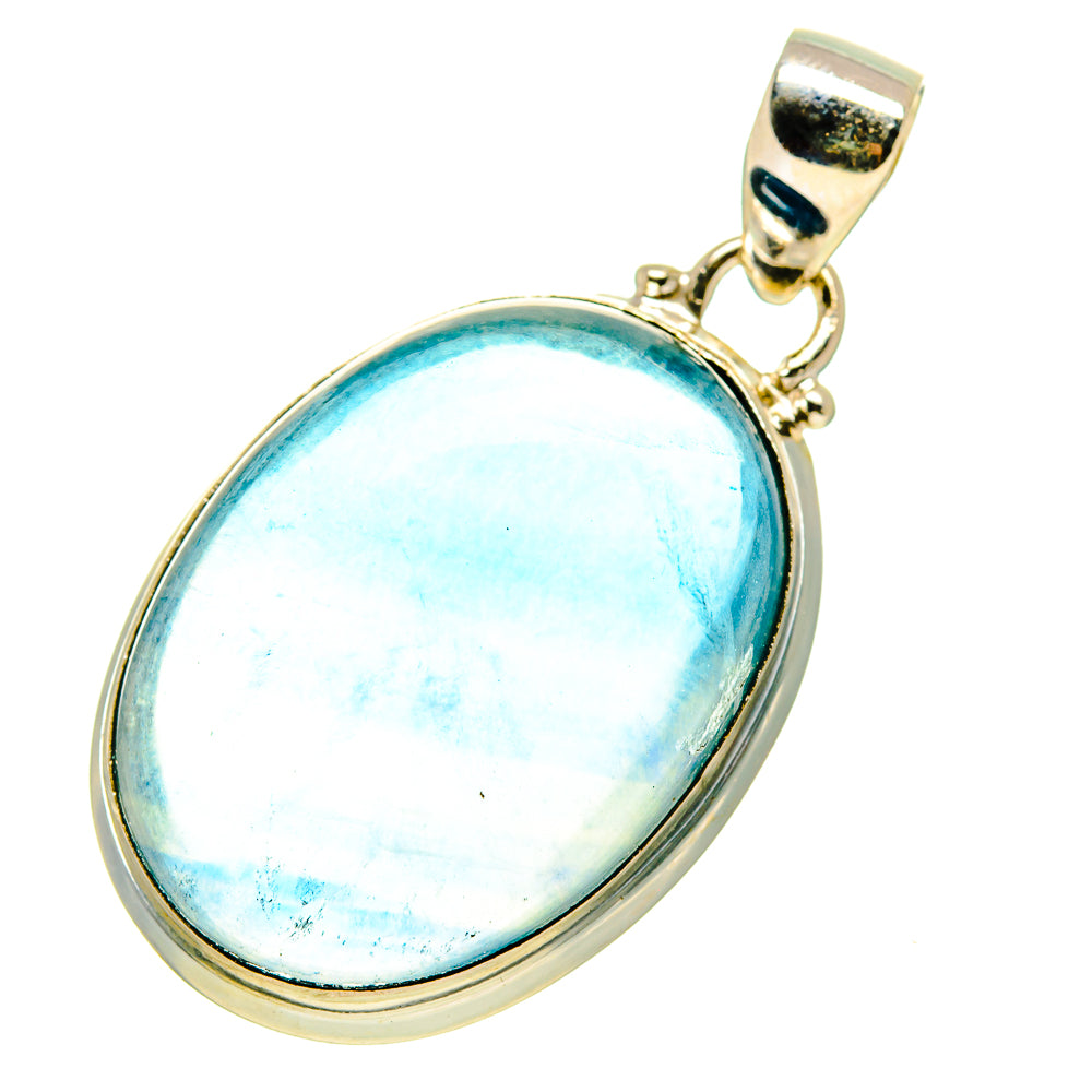 Blue Fluorite Pendants handcrafted by Ana Silver Co - PD759619