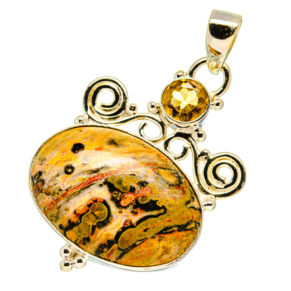 Poppy Jasper Pendants handcrafted by Ana Silver Co - PD759624