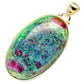 Ruby Fuchsite Pendants handcrafted by Ana Silver Co - PD759627