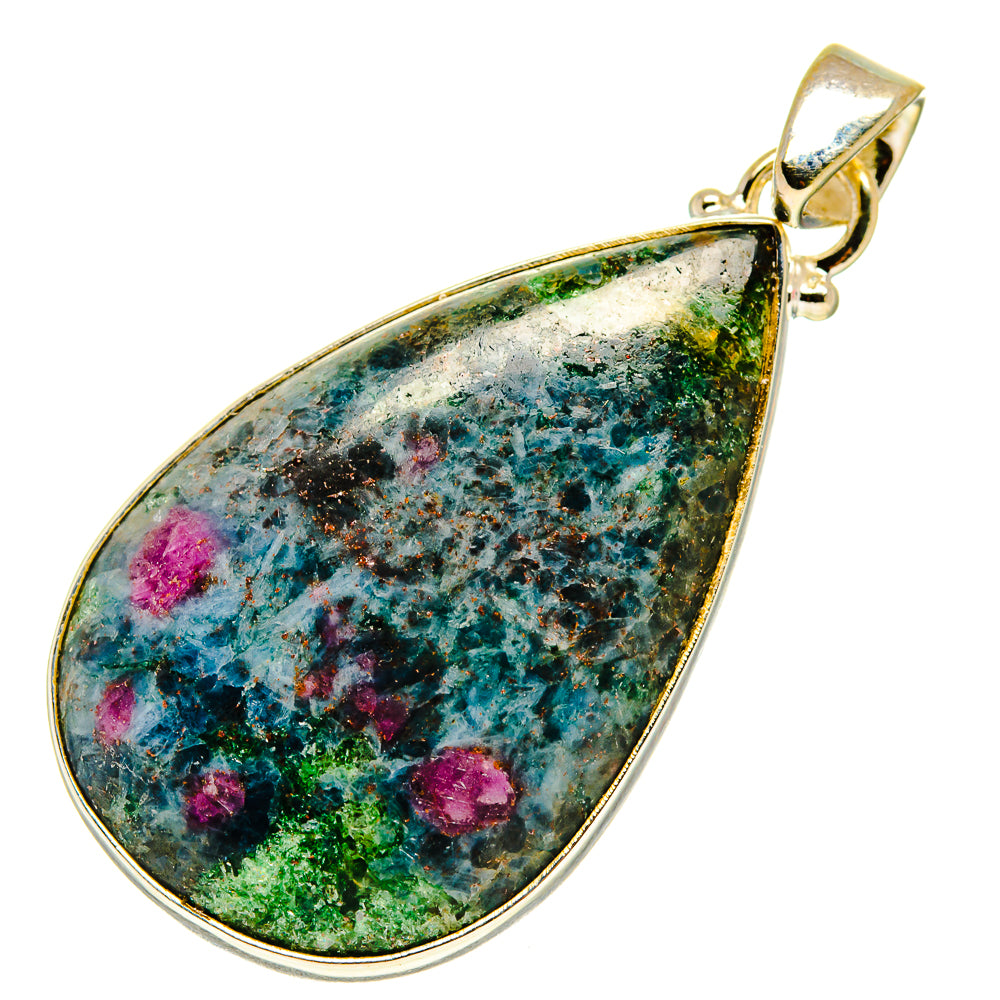 Ruby Fuchsite Pendants handcrafted by Ana Silver Co - PD759629