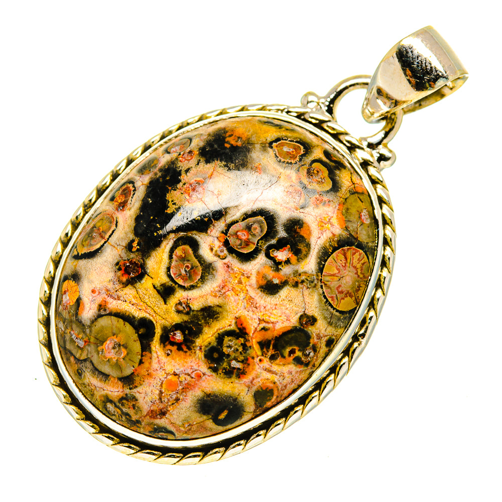 Poppy Jasper Pendants handcrafted by Ana Silver Co - PD759637