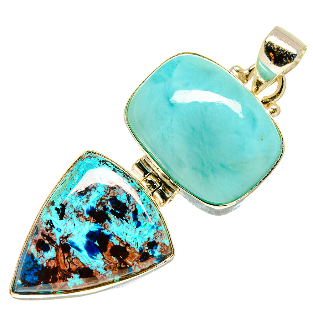 Shattuckite Pendants handcrafted by Ana Silver Co - PD759641