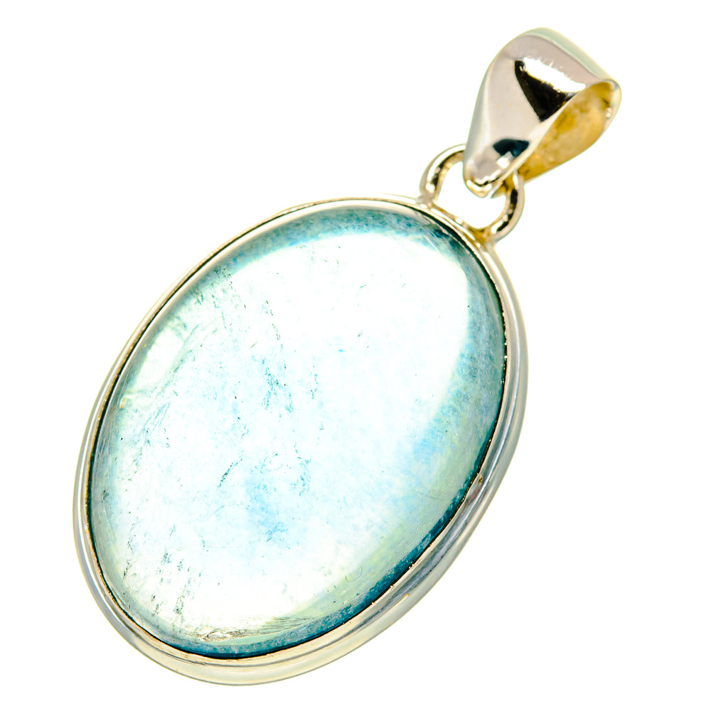 Blue Fluorite Pendants handcrafted by Ana Silver Co - PD759644