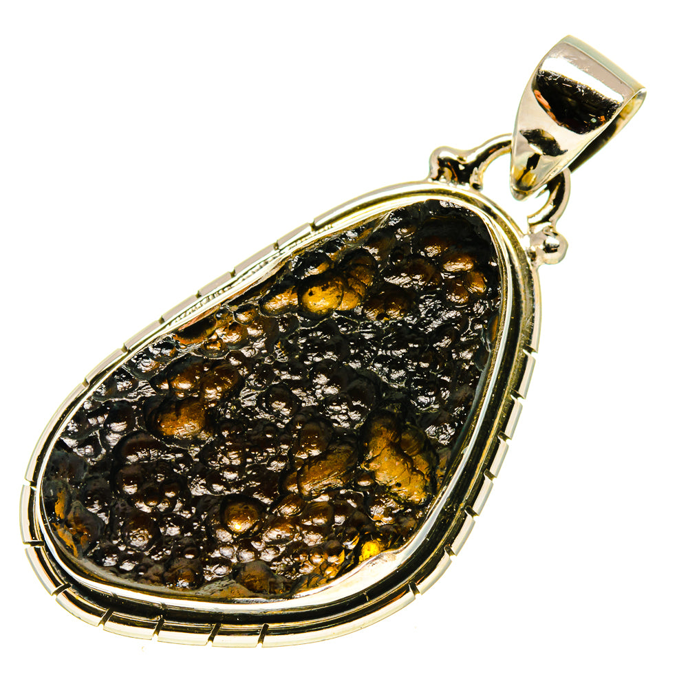 Tektite Pendants handcrafted by Ana Silver Co - PD759646