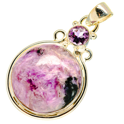 Charoite Pendants handcrafted by Ana Silver Co - PD759654