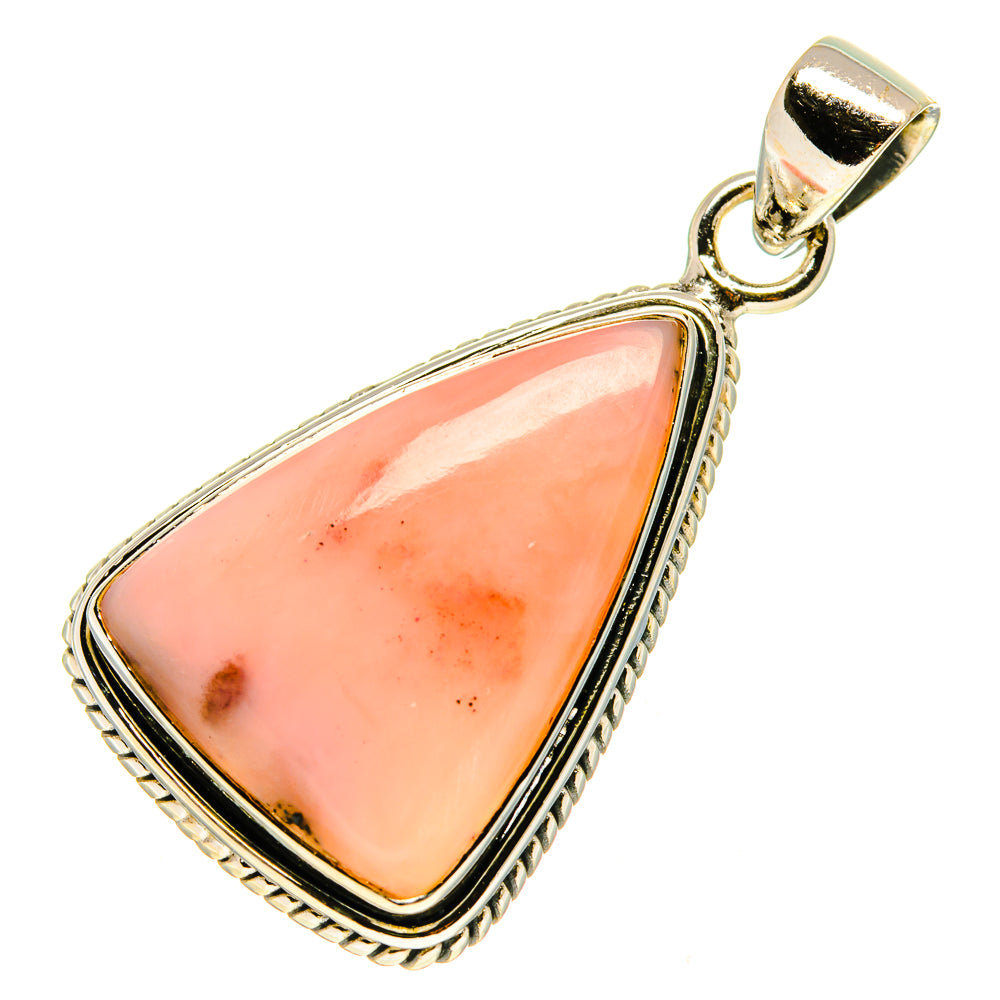 Pink Opal Pendants handcrafted by Ana Silver Co - PD759656