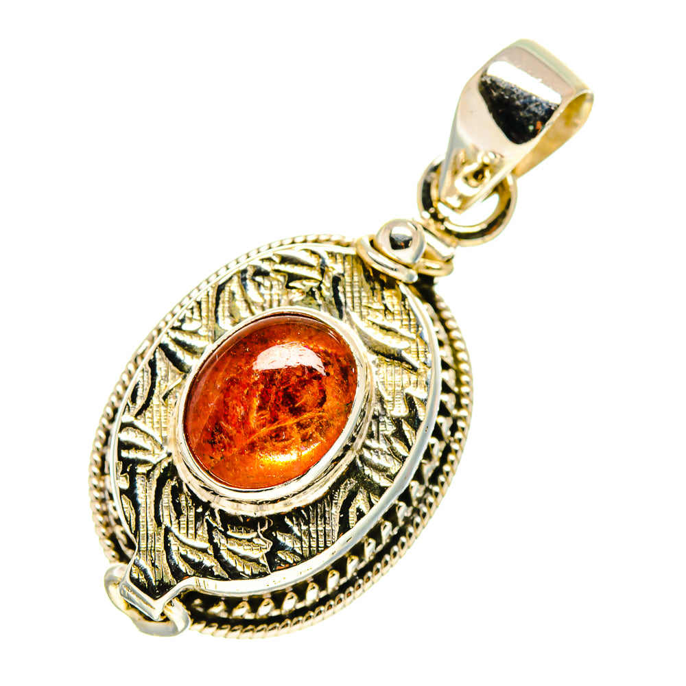 Sunstone Pendants handcrafted by Ana Silver Co - PD759658