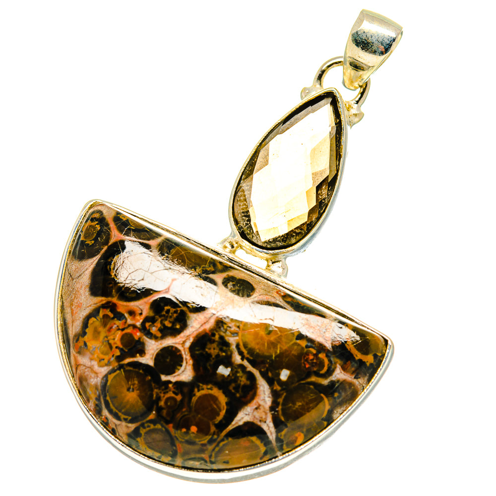Poppy Jasper Pendants handcrafted by Ana Silver Co - PD759659