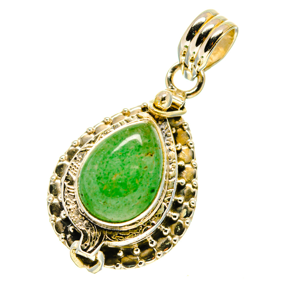 Green Aventurine Pendants handcrafted by Ana Silver Co - PD759663