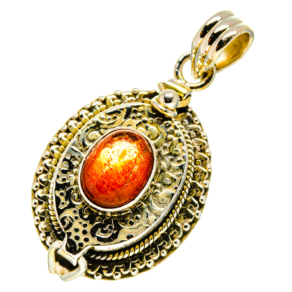 Sunstone Pendants handcrafted by Ana Silver Co - PD759664