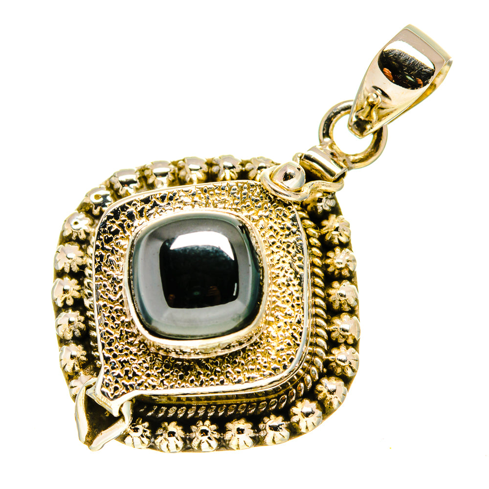 Hematite Pendants handcrafted by Ana Silver Co - PD759665