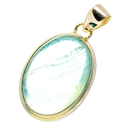 Blue Fluorite Pendants handcrafted by Ana Silver Co - PD759671