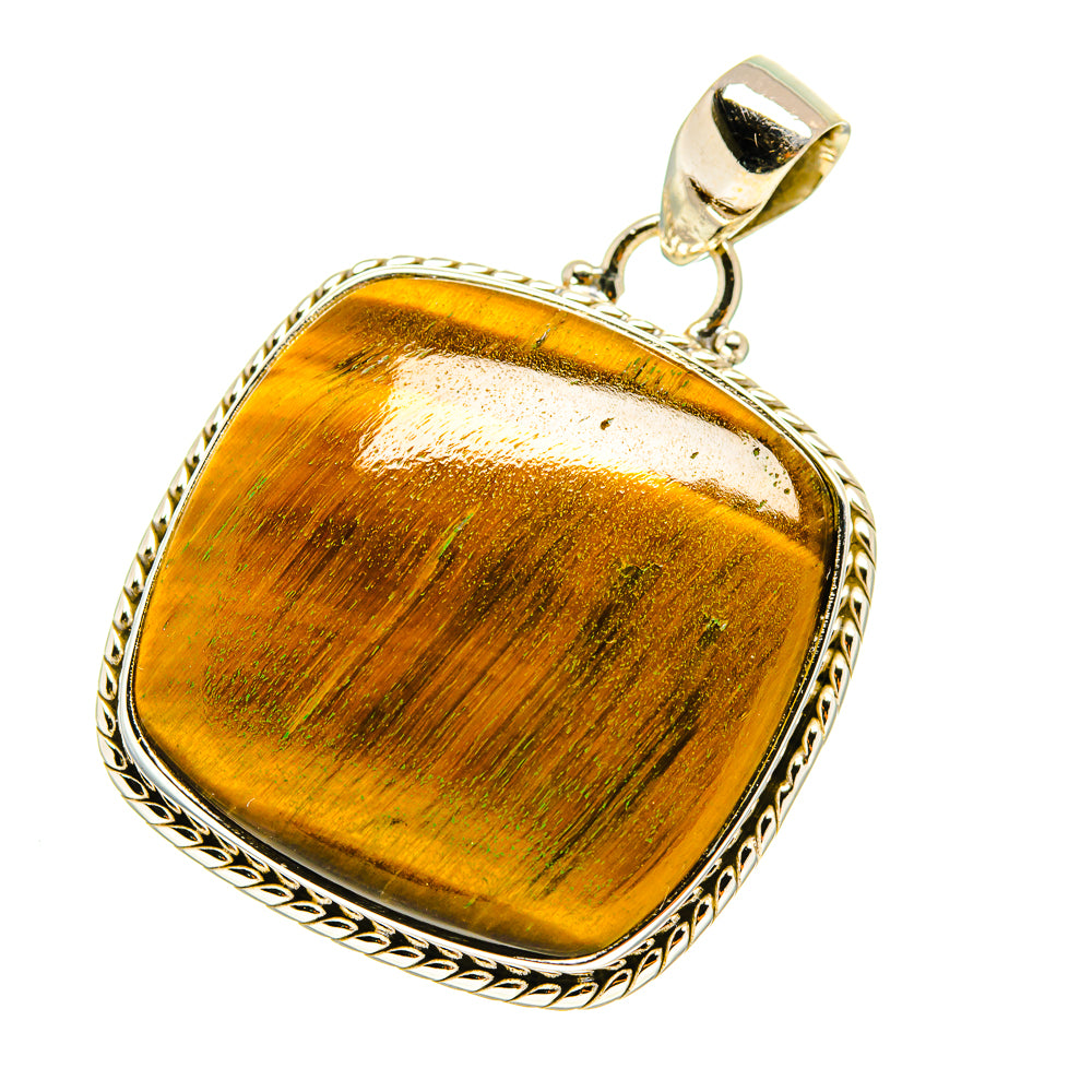 Tiger Eye Pendants handcrafted by Ana Silver Co - PD759684
