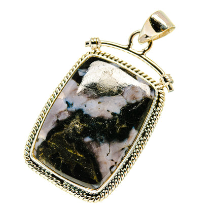 Gabbro Stone Pendants handcrafted by Ana Silver Co - PD759685