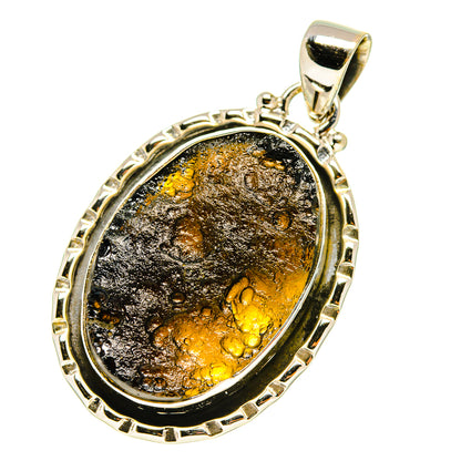 Tektite Pendants handcrafted by Ana Silver Co - PD759691