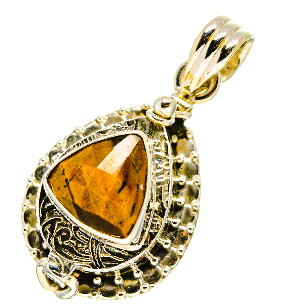 Tiger Eye Pendants handcrafted by Ana Silver Co - PD759693