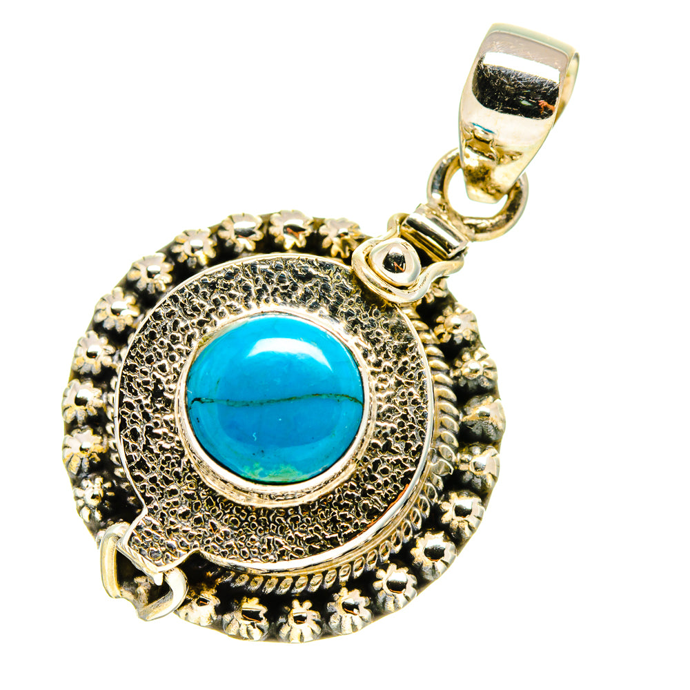 Chrysocolla Pendants handcrafted by Ana Silver Co - PD759694