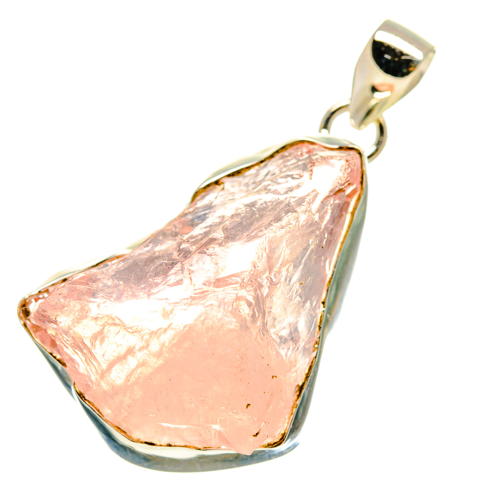 Rose Quartz Pendants handcrafted by Ana Silver Co - PD759699