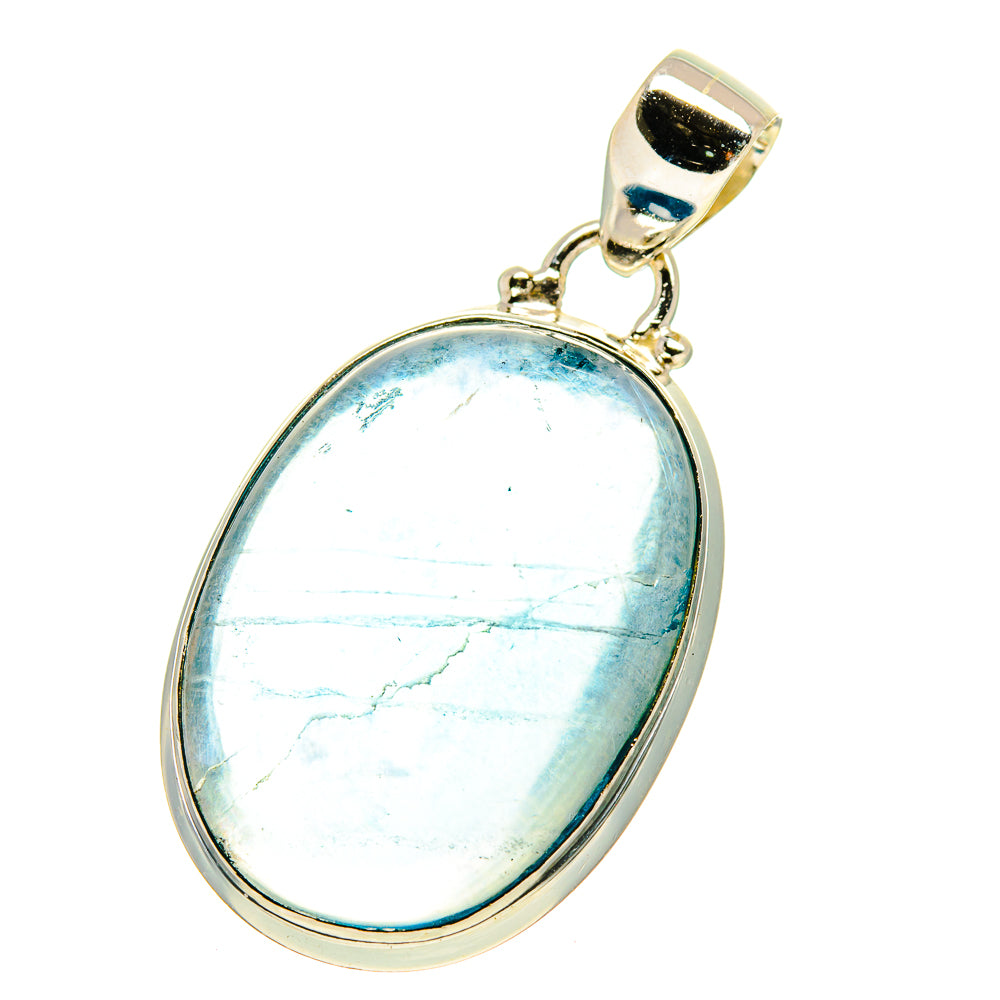 Blue Fluorite Pendants handcrafted by Ana Silver Co - PD759703