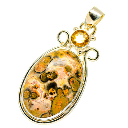 Poppy Jasper Pendants handcrafted by Ana Silver Co - PD759704