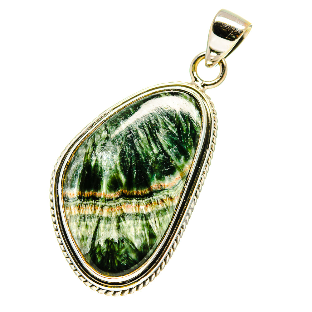 Seraphinite Pendants handcrafted by Ana Silver Co - PD759705