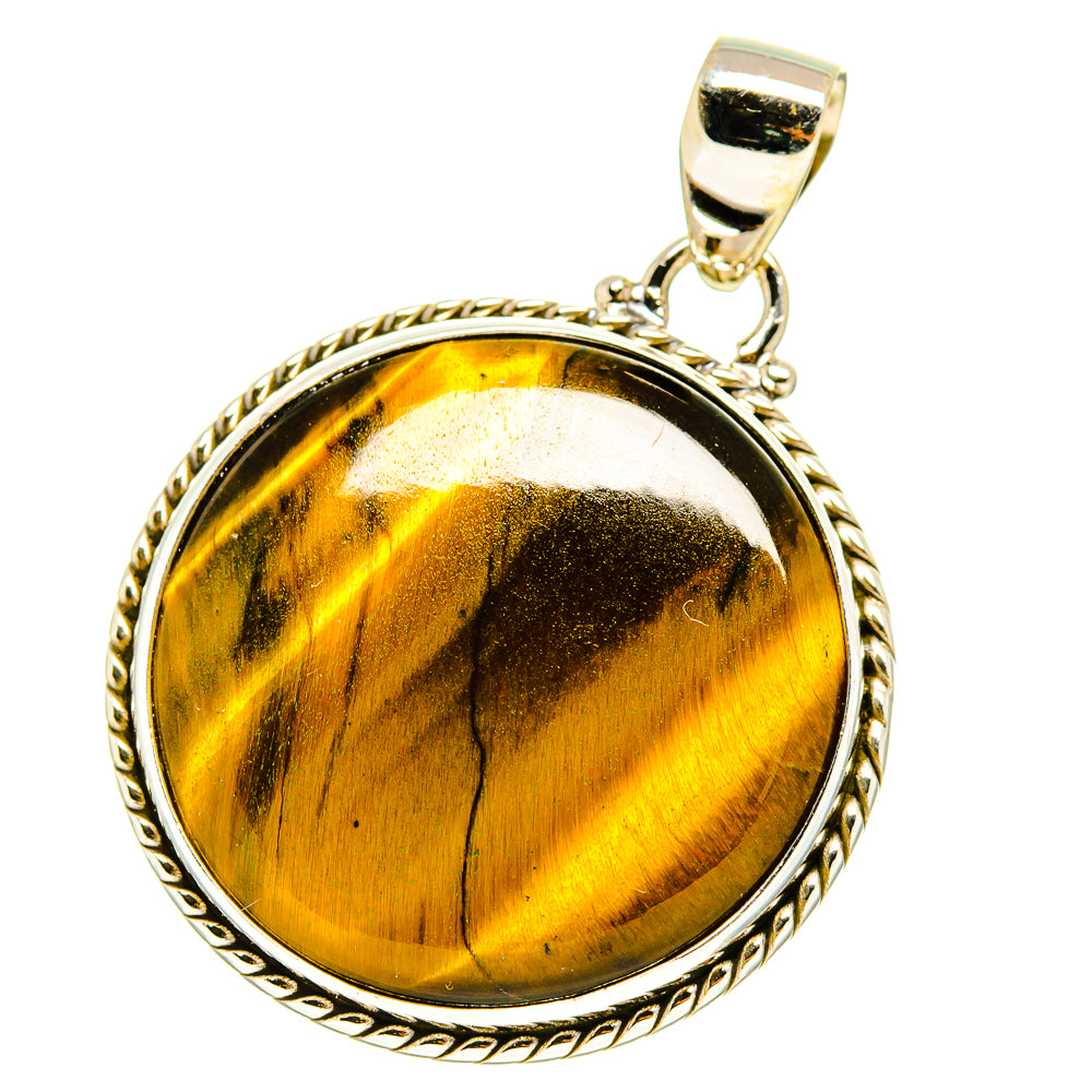 Tiger Eye Pendants handcrafted by Ana Silver Co - PD759720
