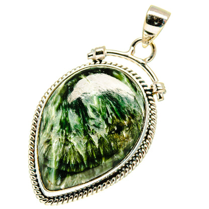 Seraphinite Pendants handcrafted by Ana Silver Co - PD759725