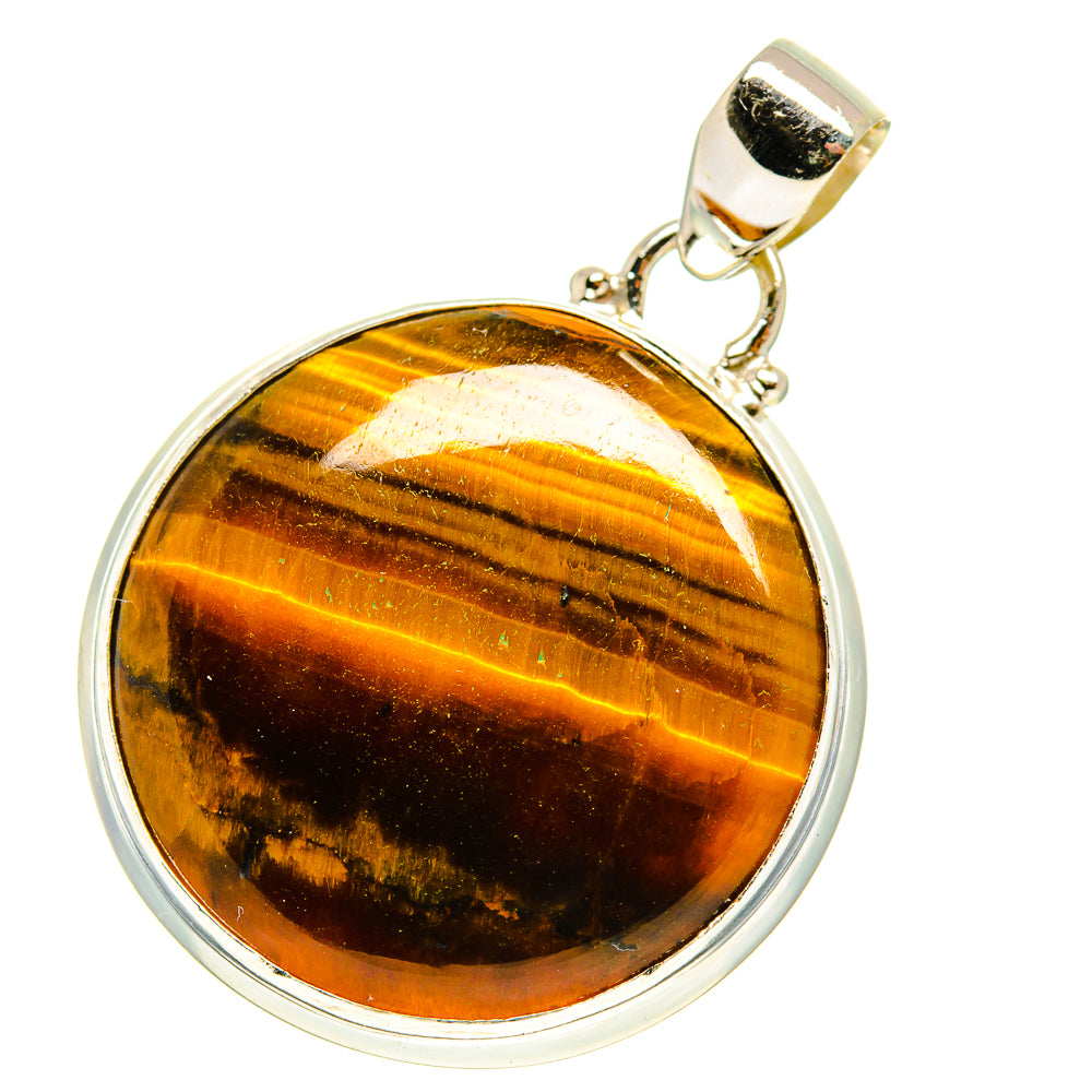 Tiger Eye Pendants handcrafted by Ana Silver Co - PD759727