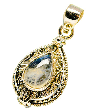 Rainbow Moonstone Pendants handcrafted by Ana Silver Co - PD759744