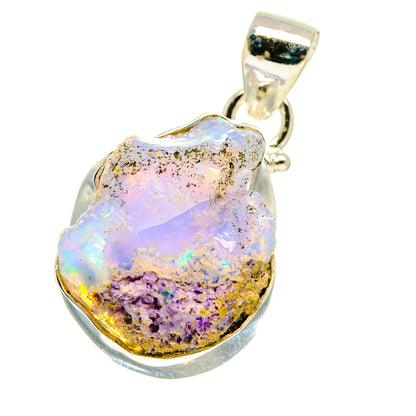 Ethiopian Opal Pendants handcrafted by Ana Silver Co - PD759745