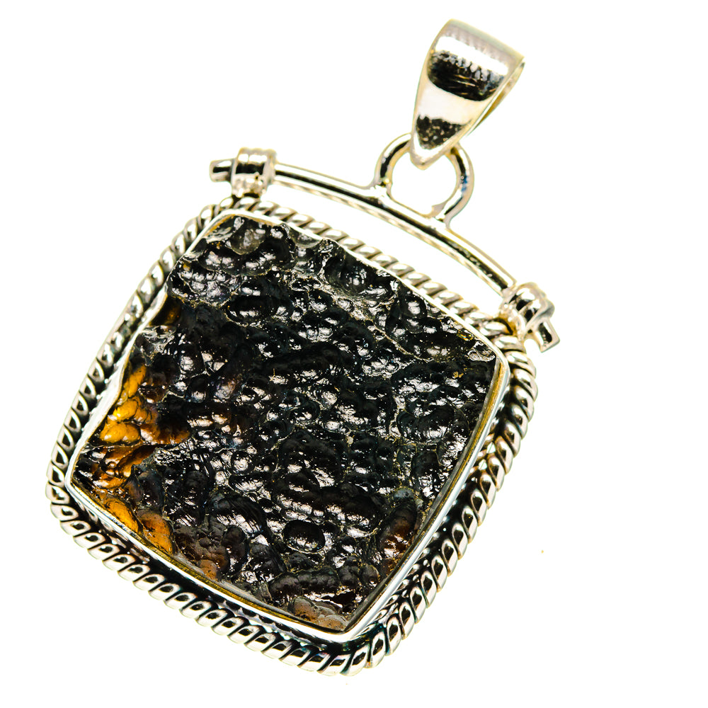 Tektite Pendants handcrafted by Ana Silver Co - PD759756