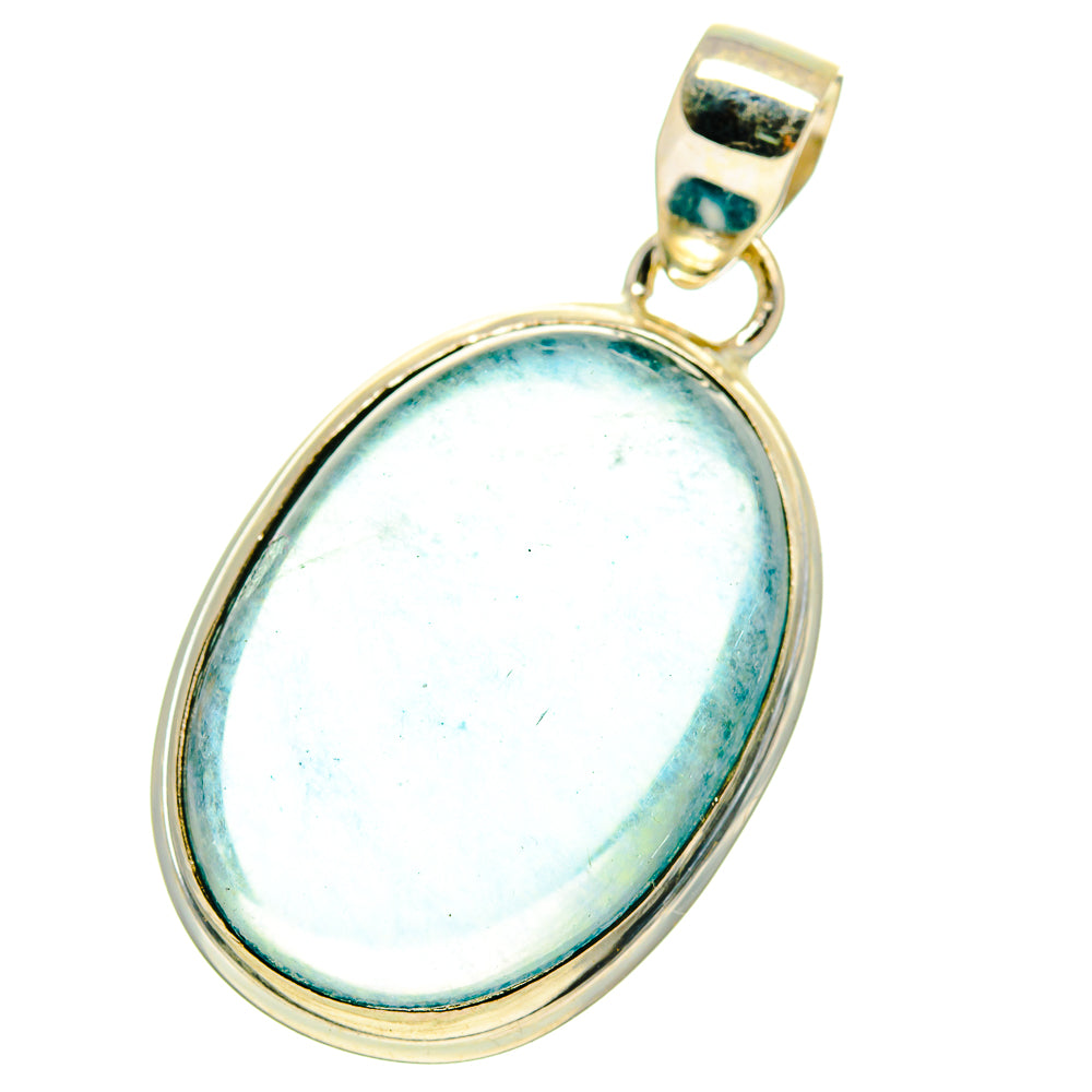 Blue Fluorite Pendants handcrafted by Ana Silver Co - PD759764