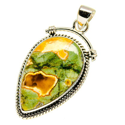 Rainforest Opal Pendants handcrafted by Ana Silver Co - PD759770