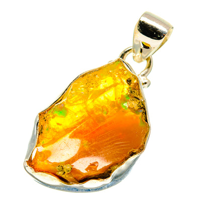 Ethiopian Opal Pendants handcrafted by Ana Silver Co - PD759793