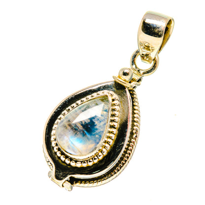 Rainbow Moonstone Pendants handcrafted by Ana Silver Co - PD759804