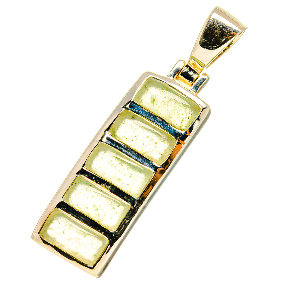 Prehnite Pendants handcrafted by Ana Silver Co - PD759813