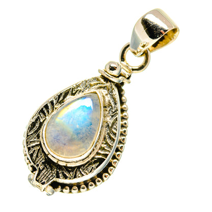 Rainbow Moonstone Pendants handcrafted by Ana Silver Co - PD759814