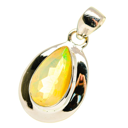 Ethiopian Opal Pendants handcrafted by Ana Silver Co - PD759820