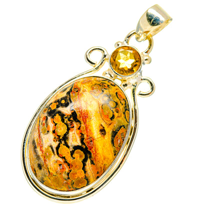 Poppy Jasper Pendants handcrafted by Ana Silver Co - PD759821