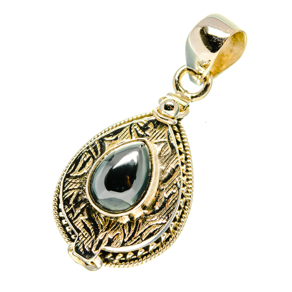 Hematite Pendants handcrafted by Ana Silver Co - PD759823