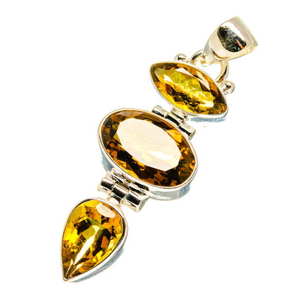 Citrine Pendants handcrafted by Ana Silver Co - PD759825