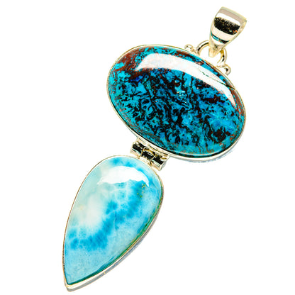 Shattuckite Pendants handcrafted by Ana Silver Co - PD759826