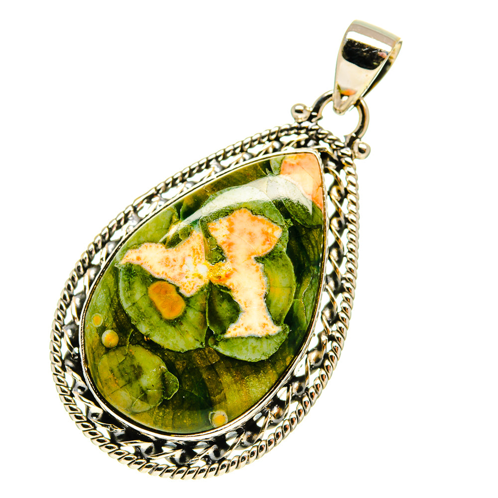 Rainforest Opal Pendants handcrafted by Ana Silver Co - PD759827