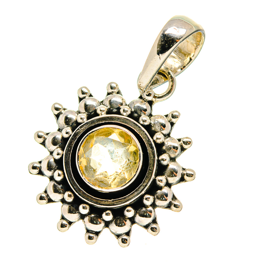 Citrine Pendants handcrafted by Ana Silver Co - PD759838