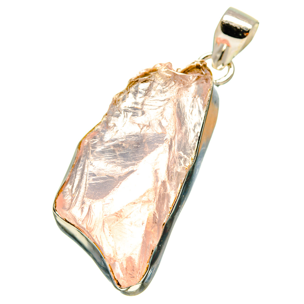 Rose Quartz Pendants handcrafted by Ana Silver Co - PD759875